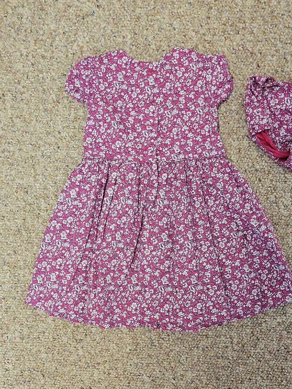 Ralph Lauren Coral Floral Infant Dress Sz 12 months Old Money Summer
